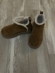 UGG fur lined booties