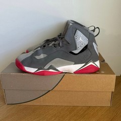 Jordan True Flight ‘Cool Grey/ Pink’ Kids Sneakers 342774-003 -SZ 6 Y