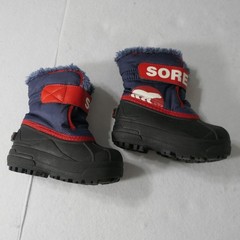 Sorel Snow Commander Winter Boots Toddler USA 8 Waterproof Warm Insulated