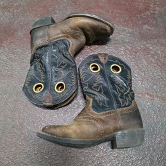 Ariat Heritage Roughstock Kid Boots US 13 Wiggle Room 10016239 Cowboy Rodeo