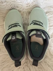 On Cloud Play, Sage White, K13, comfortable sneaker designed for kids, New🔥🔥🔥