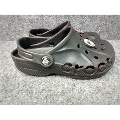 Crocs Kids Classic Clogs Black Mismatched Sizes J1 Spider-Man Batman Jibbitz