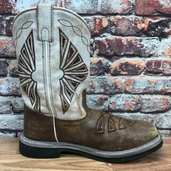 Dan Post Boots Youth Size 6 DPC-3953 Cowboy Western Distressed