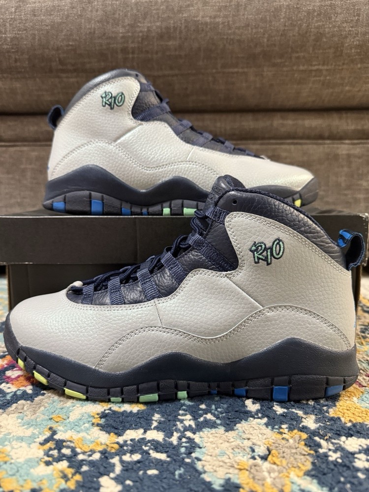 Size 6Y/7.5W – Nike Air Jordan 10 Retro BG “Rio”