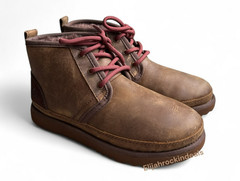 NEW BIG KIDS UGG NEUMEL II WP GRIZZLY BROWN BOOT US 2K