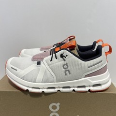 ON Cloud Sky Undyed White Mauve Running Tennis Shoes Youth Size 4.5Y D11442234