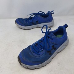 Under Armour Charged Assert 9 Bright Blue Running Sneakers Athletic Size 6