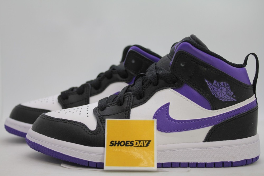 AIR JORDAN 1 MID DARK IRIS PS (PRE SCHOOL) 640734-095