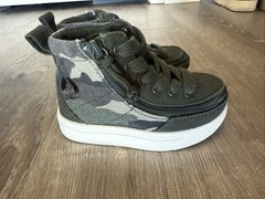 BILLY Classic MDR High Top Shoes Kid Sneakers Camo Toddler Size 5W