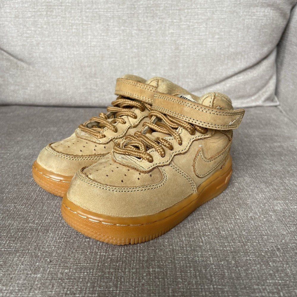 Air Force One 1 Mid Flax 6C