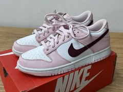 Nike Dunk Low “Pink Foam” Red White CW1590-601 GS Size 7Y