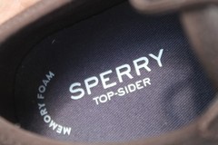 Sperry Top-Sider SP-DECKFIN Brown Leather Sneakers Youth Size 5 YB58422A