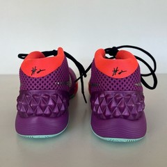 Nike Kyrie Irving 1 ‘Easter’ 2015 Youth GS High Top Sneakers, Purple/Orange, 6Y