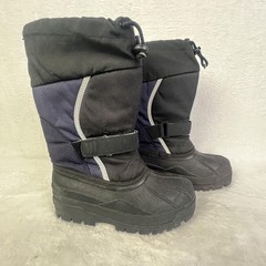 L.L. Bean Snow Boots Kids Size 9 Black Waterproof Insulated Winter Outdoor
