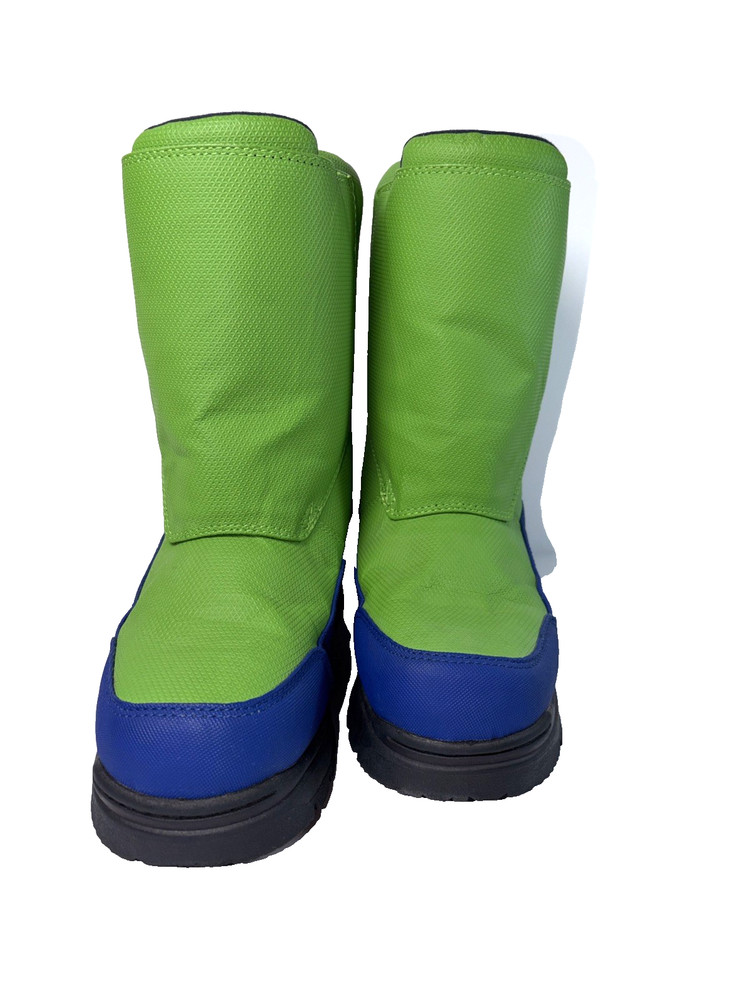 L. L. Bean Kids Snow Winter Boot Size 5 Green Blue