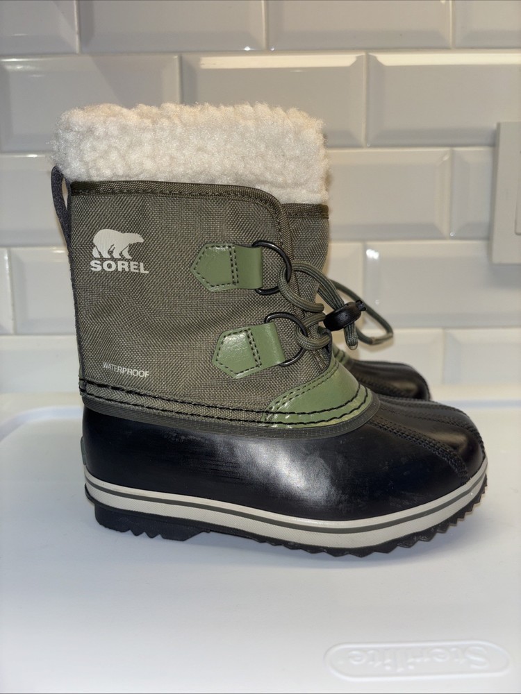 Sorel YOOT PAC™ Nylon Children’s Waterproof Boot Size 11 Kids $90