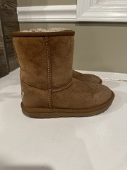 UGG 1017703K Shearling Style Brown Mid-Calf Boots Kids US 3 UK 2 EU 35
