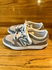 New Balance Big Kids Shoes Youth Size 6.5 Gray White 480 GSB480EC Sneakers