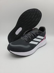 Adidas Runfalcon 5 J Youth Size 7Y Grey Pink Athletic Running Shoes JQ8668 New