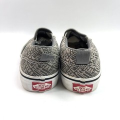 Vans Asher Printed Slip On OTW Allover Logo Comfort Shoes Youth Size 3
