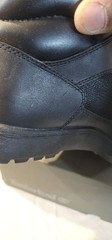 Timberland Junior Mid Field Boot Black Leather Size 5 New With Box Defects