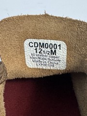 Twisted X Kids’ 12.5 Chukka Driving Moc Boots Brown Leather