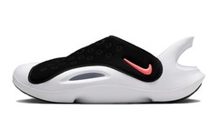 Nike Aqua Swoosh Sandal GS ‚Black Hyper Orange‘ Kids FV6363-001 New Authentic