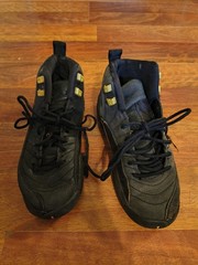 Size 5 (GS) – Jordan 12 Retro Mid Black Taxi Used