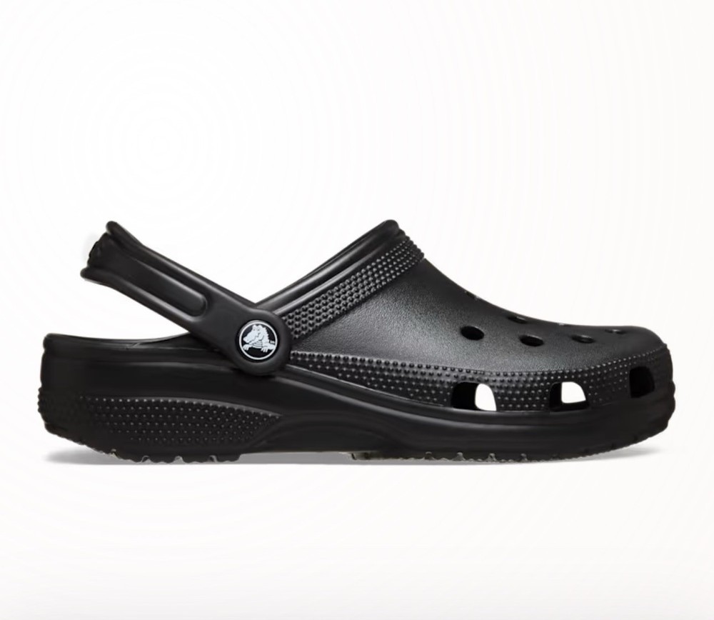 Unisex Crocs Classic Clog-BLACK – Size J1 /Big Kids🛴