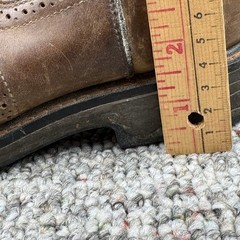 Ariat Leather Boots Youth Size 3 Workhog Cowboy Pull On Brown 10007836