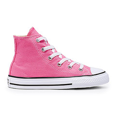 Converse Chuck Taylor All Star Canvas High Top Sneaker, Pink, 12 M US Little Kid