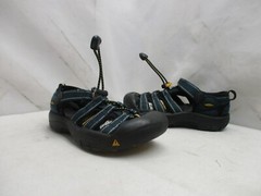 Keen Dark Green Nylon Adjustable Strap Sports Hiking Sandals Youth Size 12