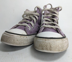 Converse Underwater Glitter Hi Top Canvas KIDS Size 12 Children Sneakers shoes