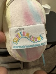 Squishmallows Lesidi the Owl Multicolor Plush Slippers Unisex Kids Size 4/5