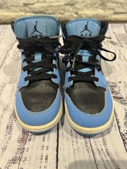 Size 4.5 (GS) – Jordan 1 Mid University Blue Black
