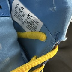 Nike SB Dunk Low Pro QS (TD) University Blue Yellow 9C Unisex Kids Sneaker