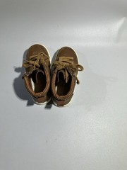 BILLY Classic Zipper And Lace Hi Top Adaptive Sneakers Kids Size 11 No Insoles