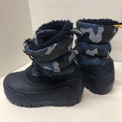 Members Mark Kids Sz. 11/12 Blue Waterproof Insulated Snow Winter Boots Unisex