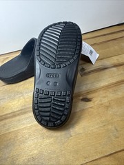 Crocs Classic Croslite 2 Strap Black 207536-BLK kid sandals Us J6 Uk J6 EUR 38-9