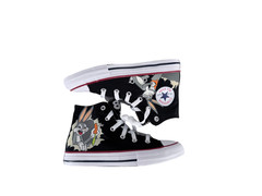 Converse Chuck Taylor Bugs Bunny 80th All Star Hi Top Sneaker Youth Kids Size 1