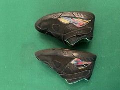Jordan 8 Retro Tinker Air Raid TD Toddler Size 10c Black Shoe Sneaker 305360-004
