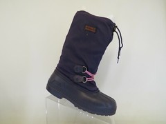 Sorel Purple Rubber Waterproof Insulated Laces Snow Boots Youth Size 5 D