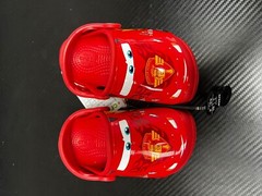 (GS) Crocs FunLab Cars Clogs ‚Red Yellow‘