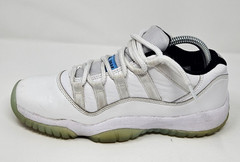 Nike Air Jordan 11 Retro Low GS White Legend Blue (528896 117) Youth Size 6.5 Y