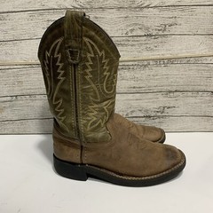 Old West BSC1877 LEATHER UPPER MADE IN INDIA Kids Youth Size 130 – US Size 13