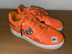 Nike Air Force 1 ’07 Premium GS ‚Just Do It‘ AO3977-800 Sz 5Y