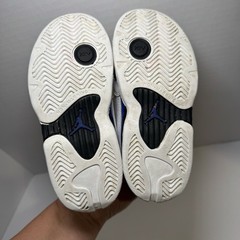 Air Jordan 14 Retro White Hyper Royal TD Blue White 312093-104 Toddler Size 10c