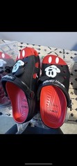 Crocs Disney Mickey Mouse Unisex Kids Clog Shoes Black Red White