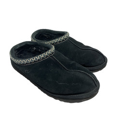 UGG KID’S YOUTH TASMAN II BLACK SLIPPERS SIZE 6 EU 38 WOMENS SIZE 7 SLIP ON