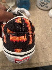 VANS Old Skool Thrasher Flame Skate Shoes Size 7.5 VN0005WOBML